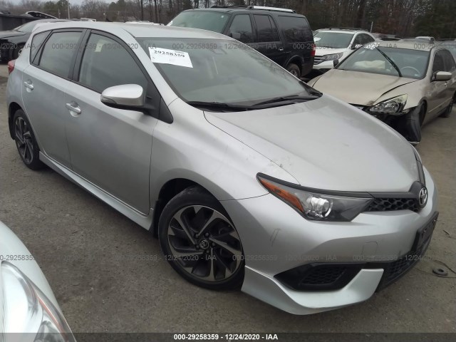 toyota corolla im 2017 jtnkarje2hj542156