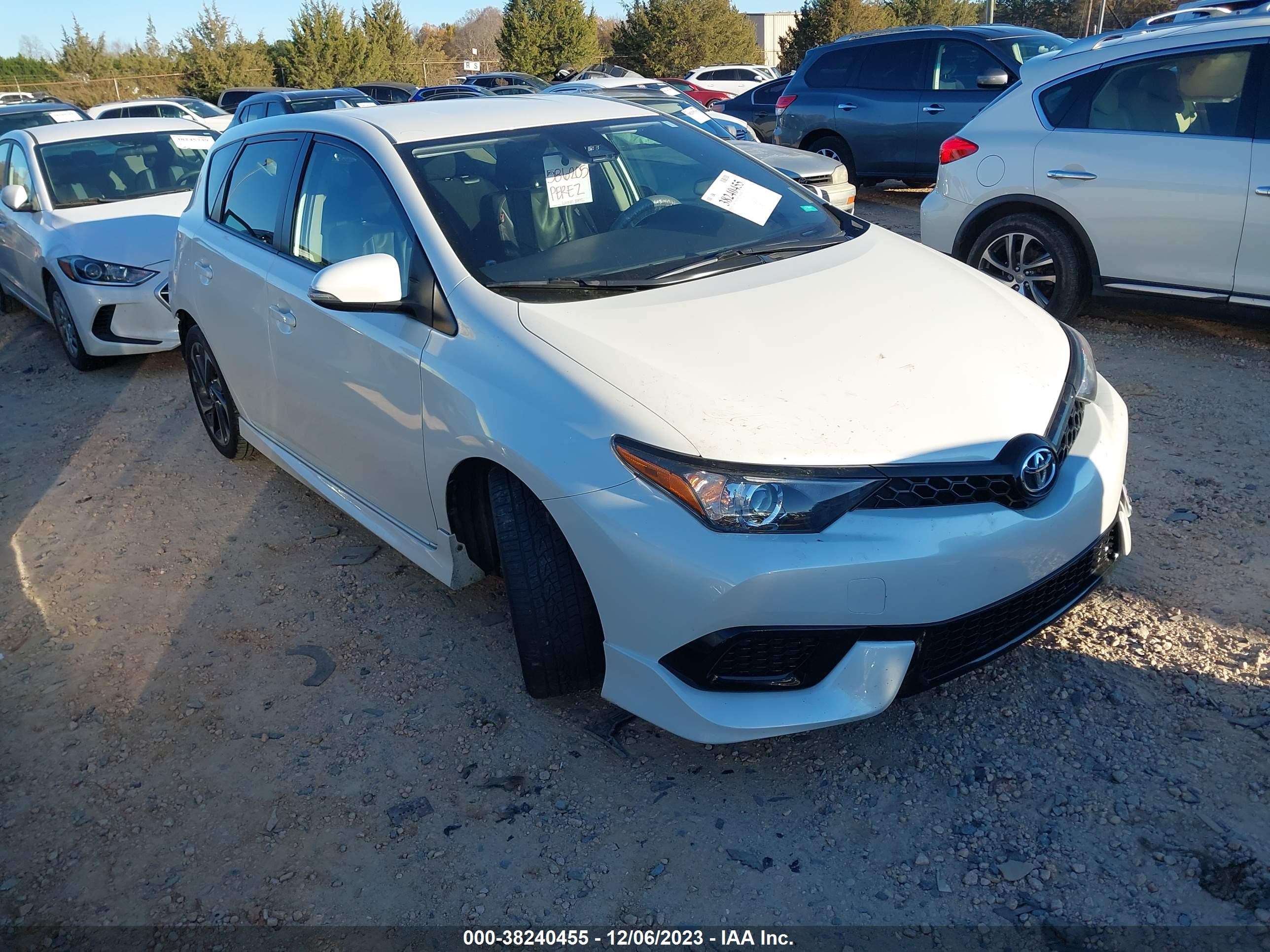 toyota corolla 2017 jtnkarje4hj533832