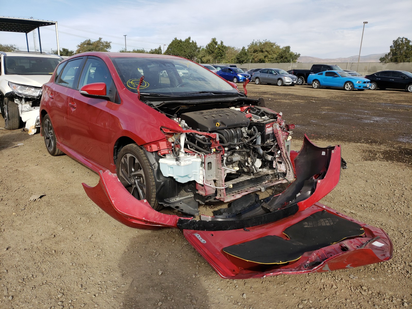 toyota corolla im 2017 jtnkarje6hj546419