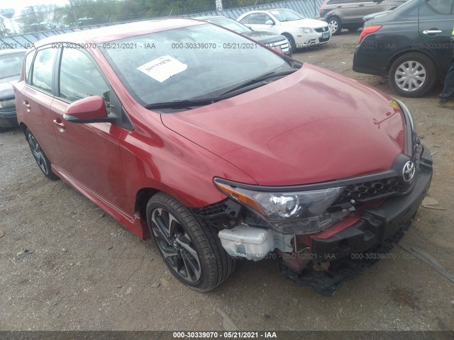 toyota corolla im 2017 jtnkarje7hj548986