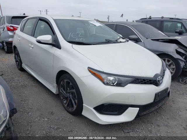 toyota corolla im 2018 jtnkarje7jj554048