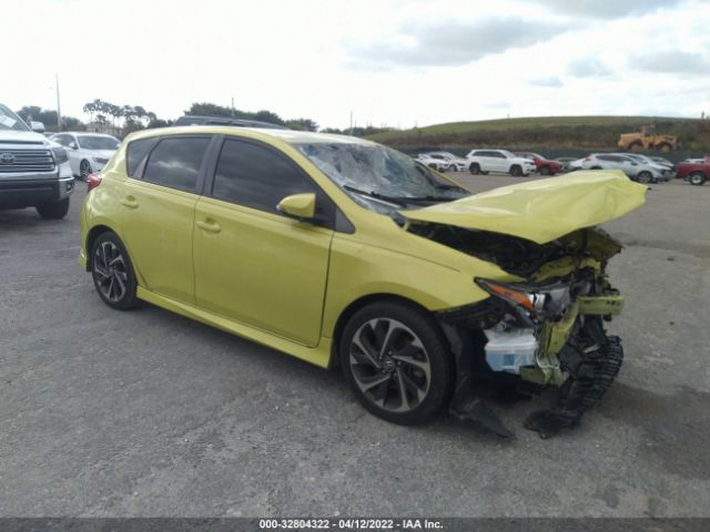 toyota corolla im 2017 jtnkarje8hj538242