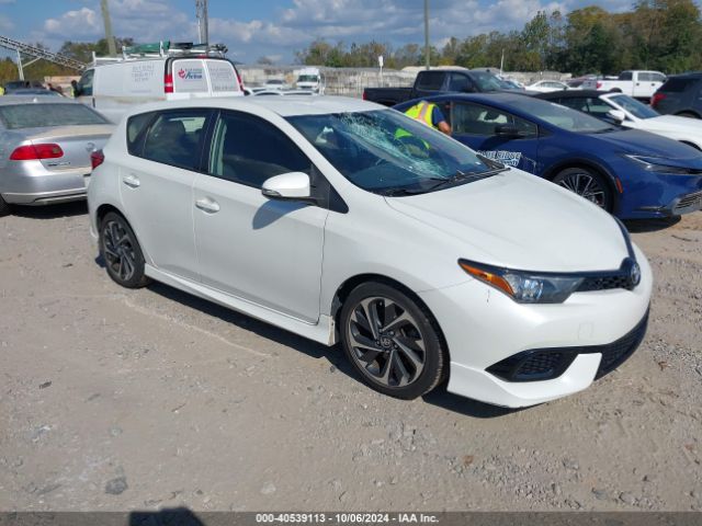 toyota corolla im 2017 jtnkarje8hj538841