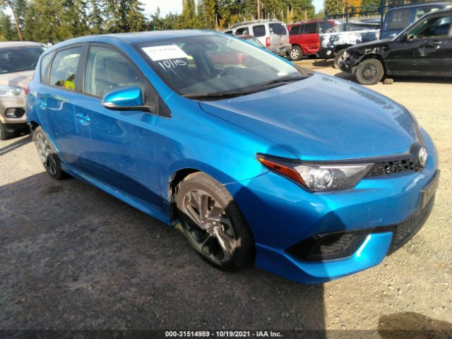 toyota corolla im 2017 jtnkarjexhj537125