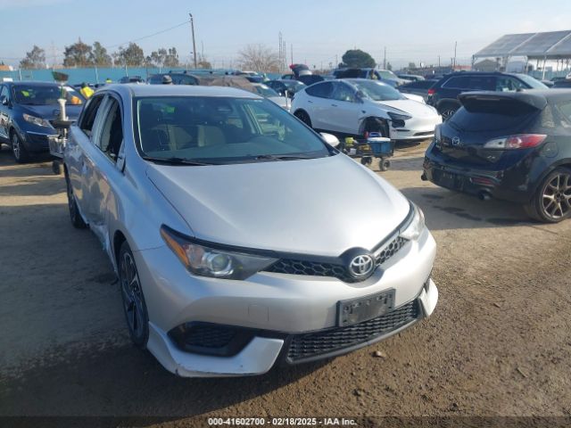 toyota corolla im 2018 jtnkarjexjj559003