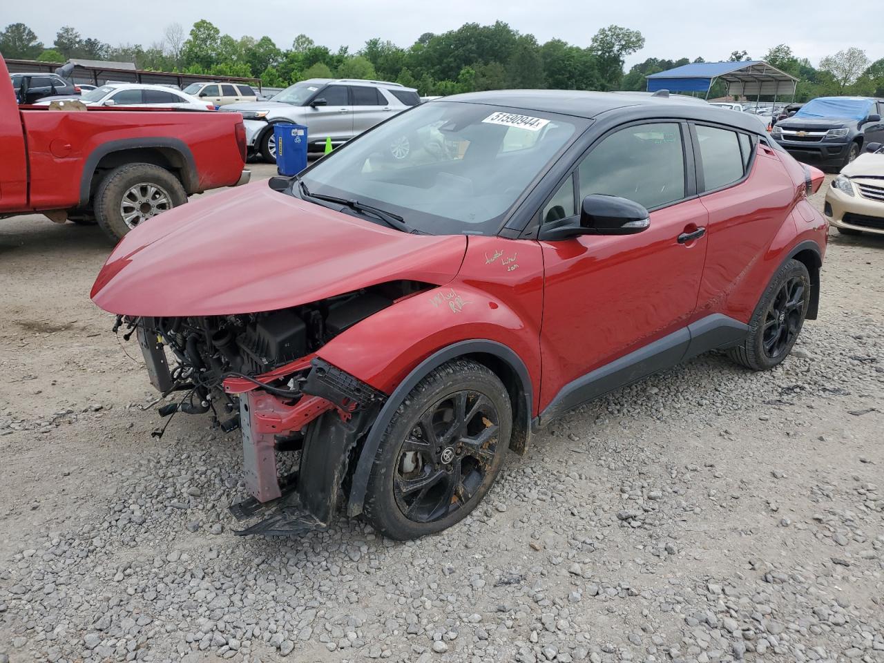 toyota c-hr 2021 jtnkhmbx9m1104095