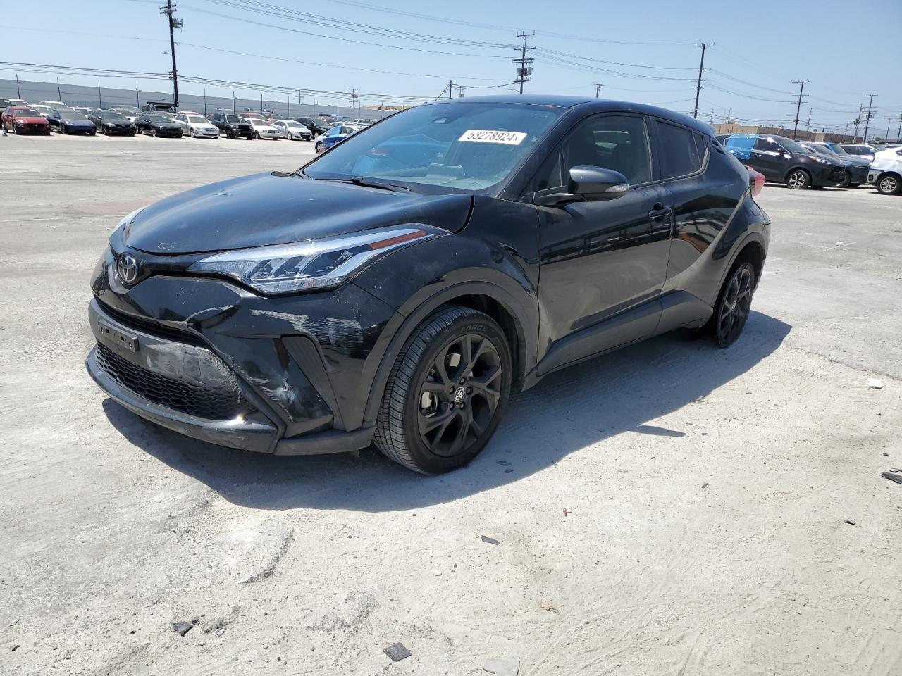 toyota c-hr 2021 jtnkhmbx9m1108325