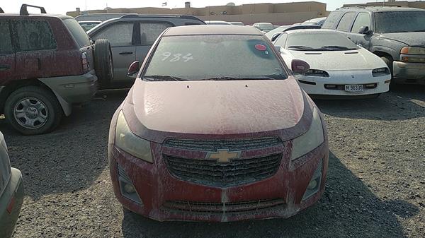 chevrolet cruze 2013 kl1pj5c58dk116645