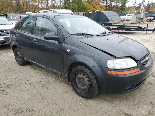 chevrolet aveo base 2005 kl1td52625b369204