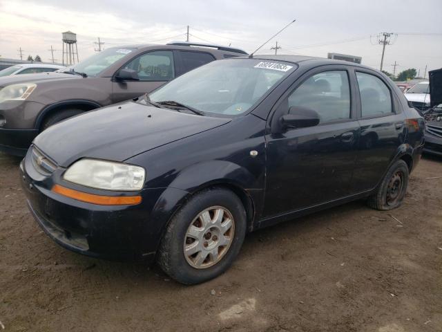 chevrolet aveo base 2005 kl1td52625b497071