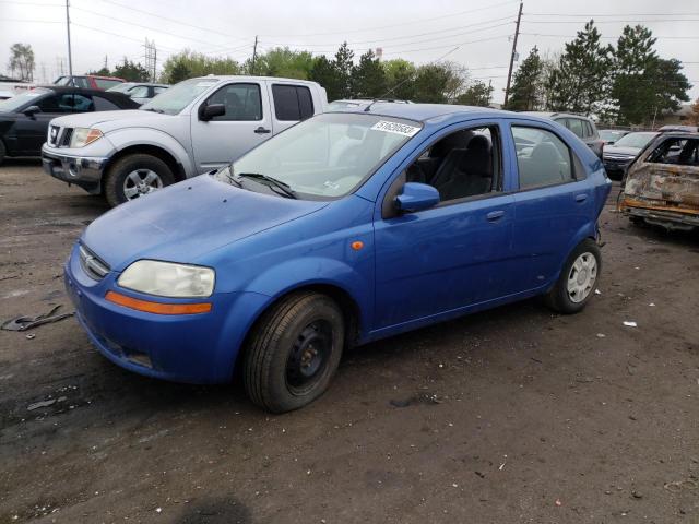 chevrolet aveo 2004 kl1td52634b207340