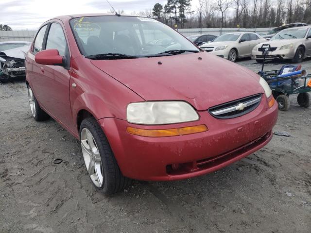 chevrolet aveo base 2005 kl1td52685b338703