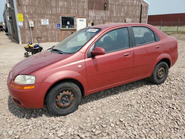 chevrolet aveo base 2005 kl1td52695b301708