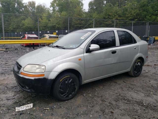 chevrolet aveo 2004 kl1td526x4b123516