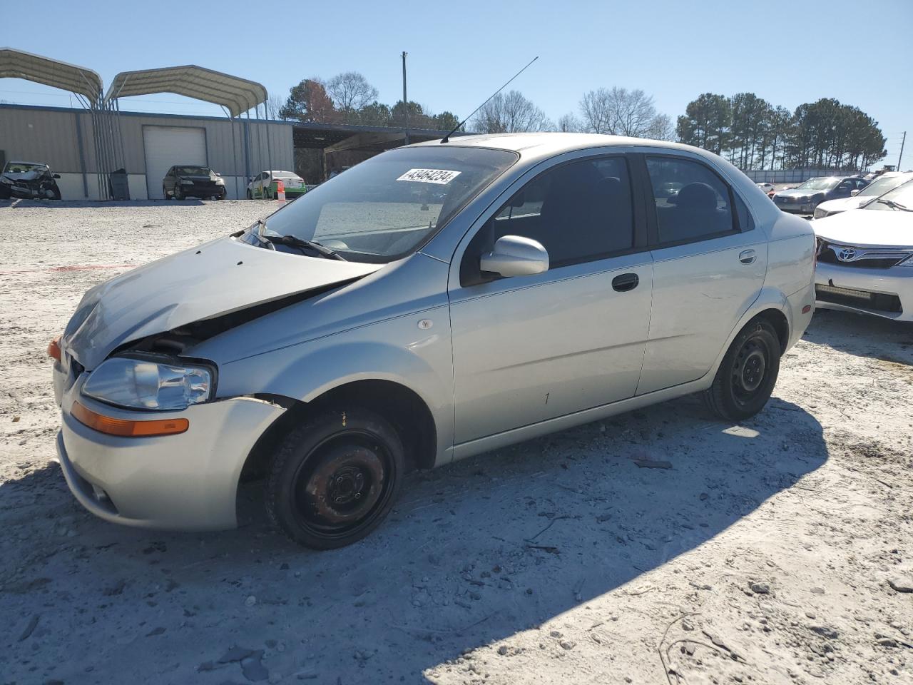 chevrolet aveo 2005 kl1td526x5b356684