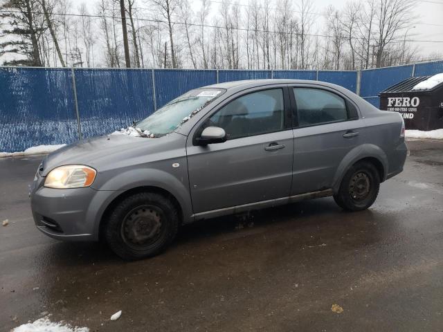 chevrolet aveo base 2007 kl1td556x7b116291