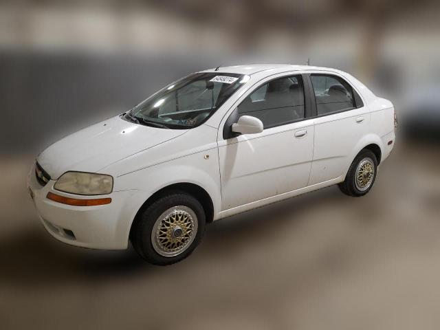 chevrolet aveo 2006 kl1td56606b541953