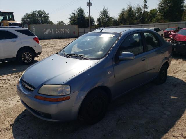 chevrolet aveo base 2006 kl1td56606b580672