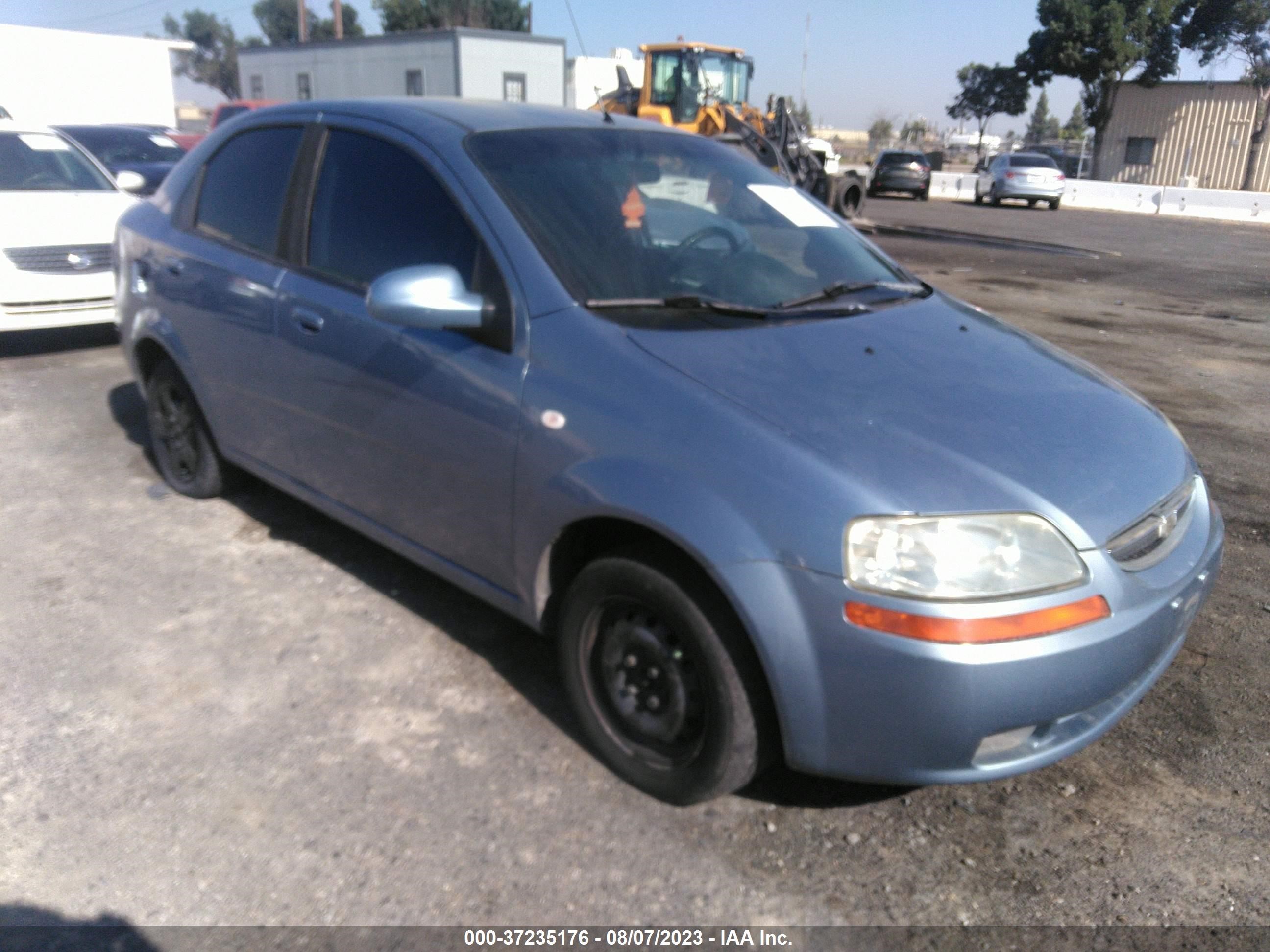 chevrolet aveo 2006 kl1td56616b625926