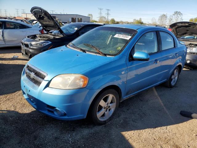 chevrolet aveo base 2007 kl1td56617b144687