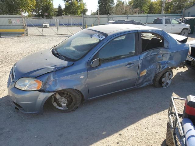 chevrolet aveo base 2007 kl1td56627b066937