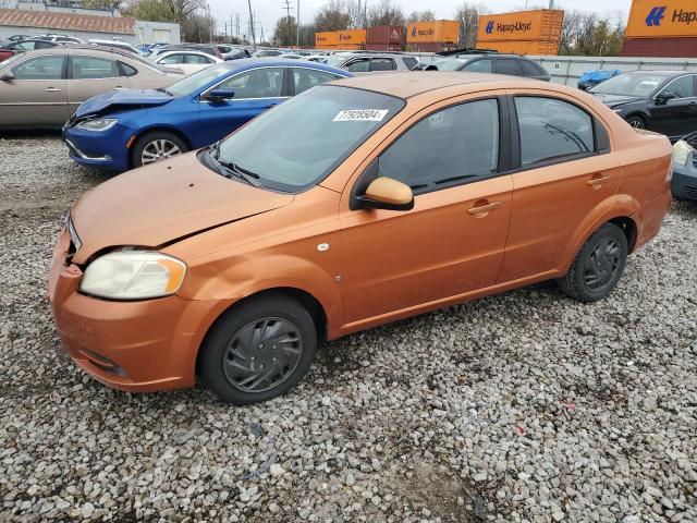 chevrolet aveo base 2007 kl1td56637b057387