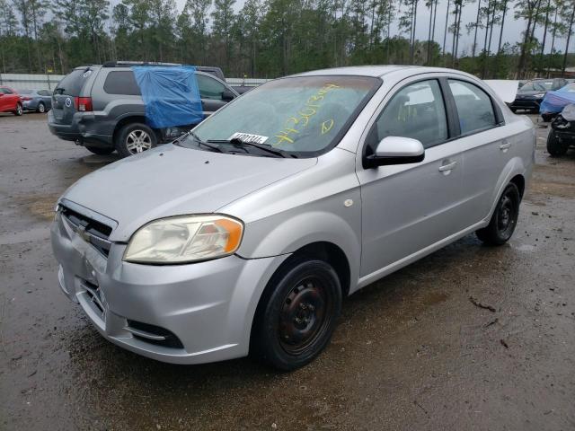 chevrolet aveo base 2007 kl1td56647b124787