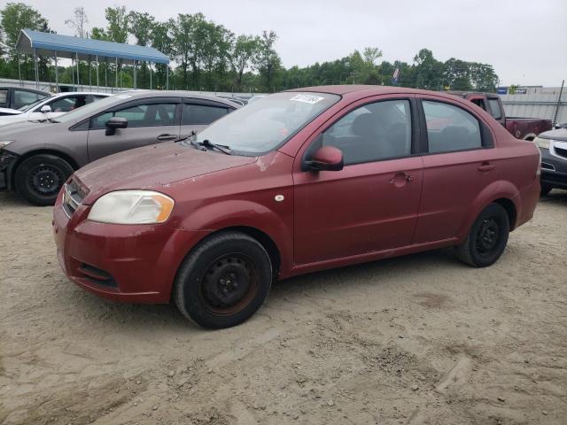 chevrolet aveo 2007 kl1td56657b059304