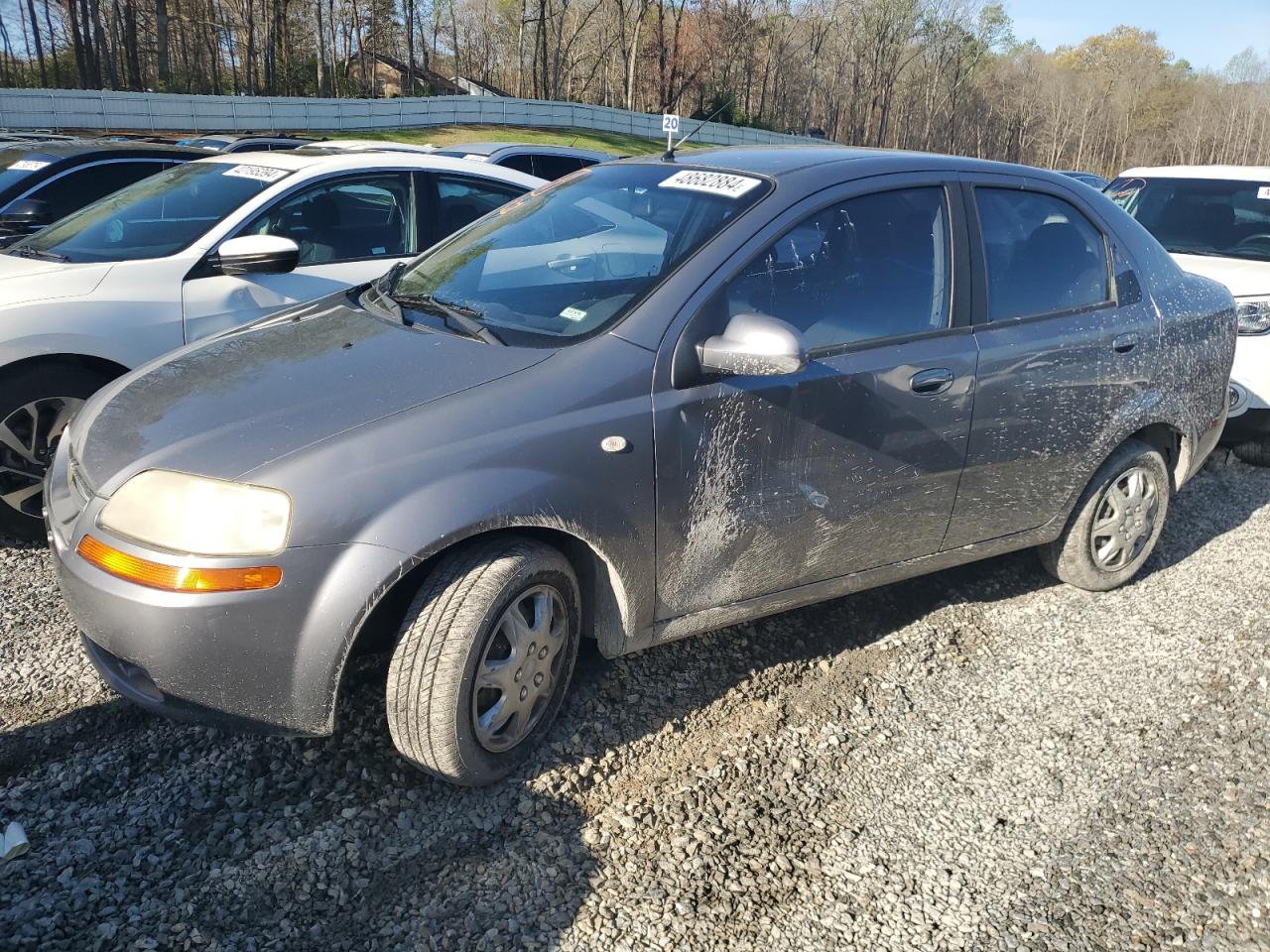 chevrolet aveo 2006 kl1td56666b601377