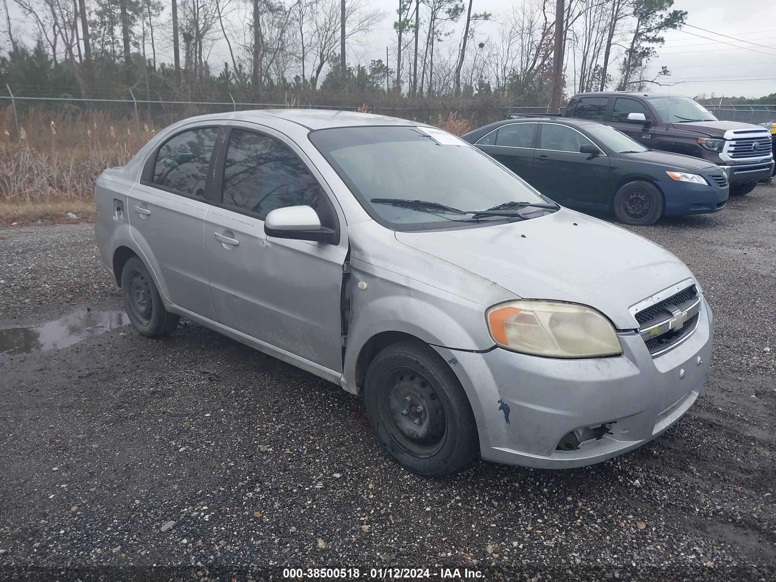 chevrolet aveo 2008 kl1td56668b215383