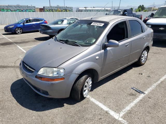 chevrolet aveo base 2006 kl1td56676b545739