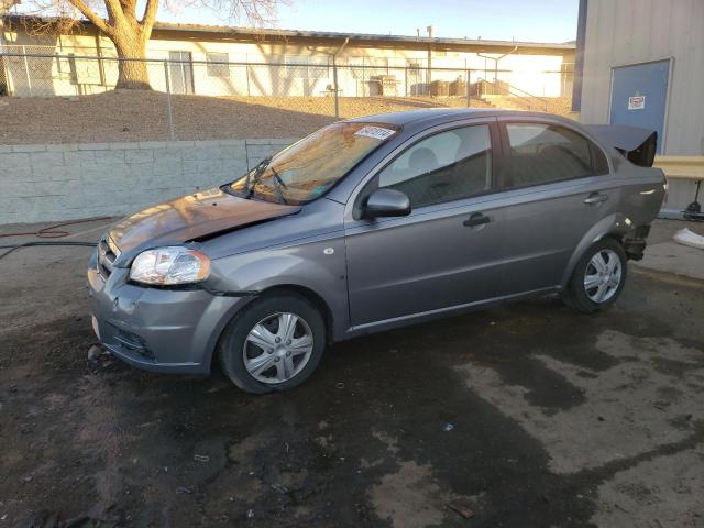 chevrolet aveo base 2007 kl1td56677b075195