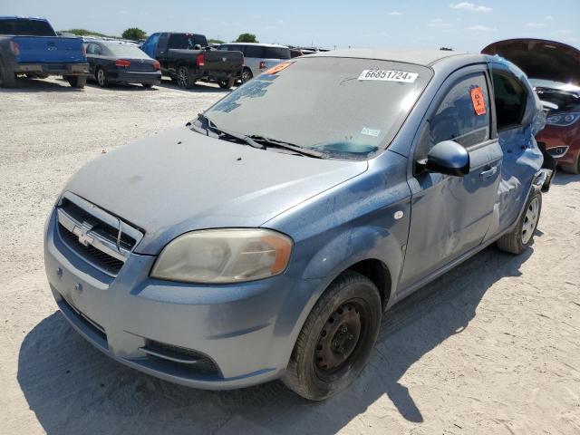 chevrolet aveo base 2007 kl1td56677b133774