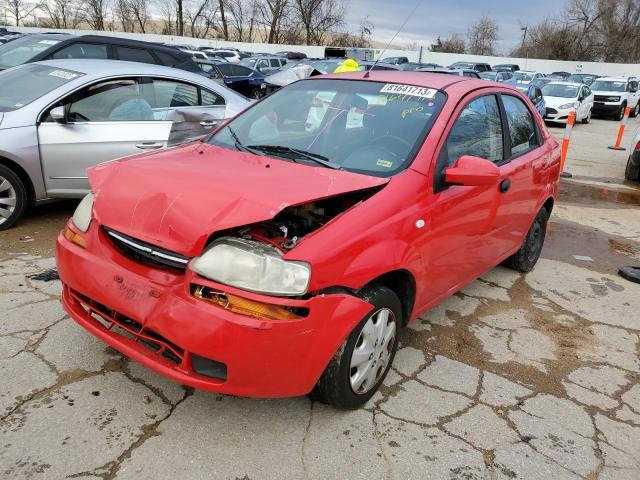 chevrolet aveo 2006 kl1td56686b543854