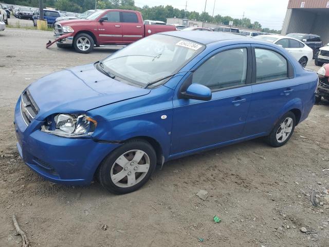 chevrolet aveo base 2007 kl1td56687b057692