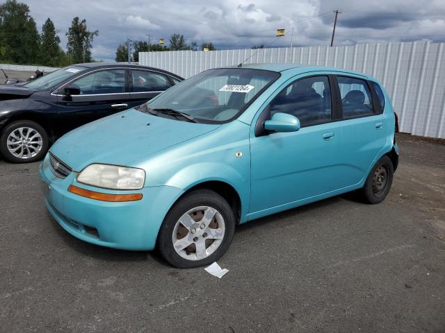 chevrolet aveo base 2005 kl1td62625b319442