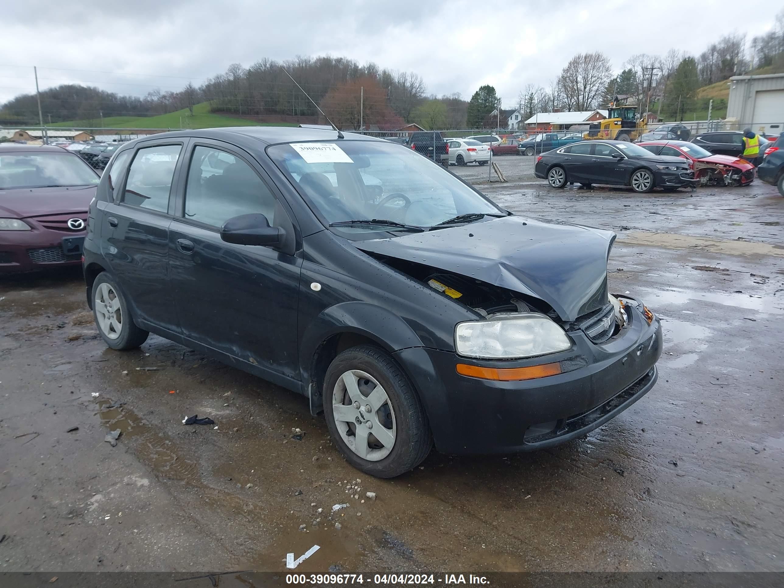 chevrolet aveo 2005 kl1td62625b409190