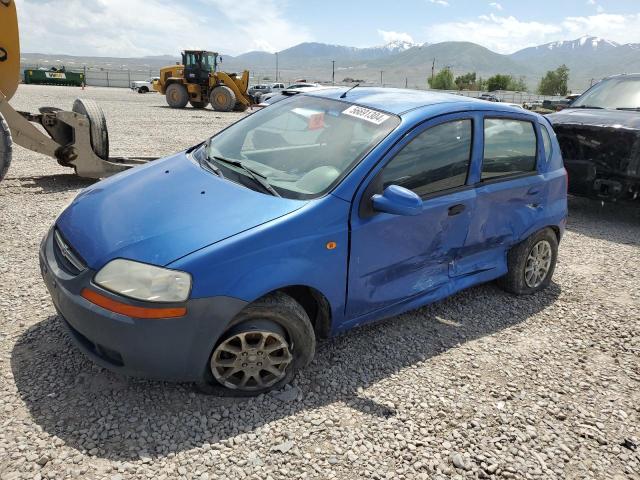 chevrolet aveo 2004 kl1td626x4b151211