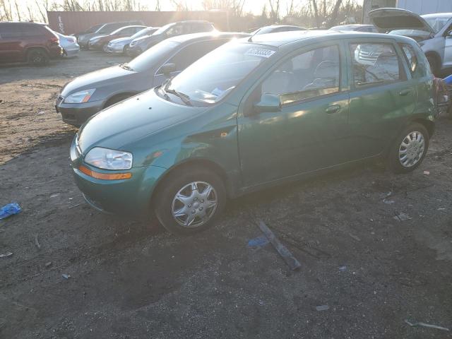 chevrolet aveo 2004 kl1td626x4b204375