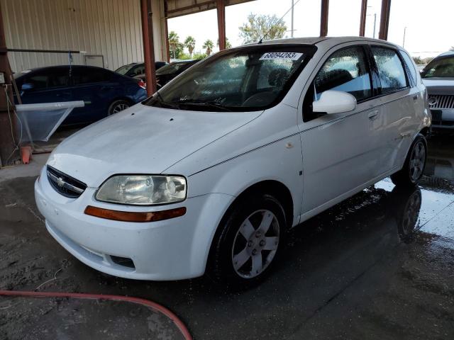 chevrolet aveo base 2007 kl1td66617b740906