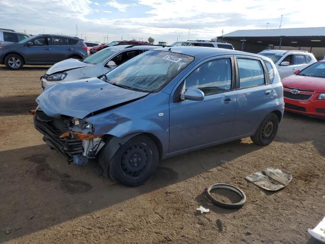 chevrolet aveo base 2007 kl1td66627b744754