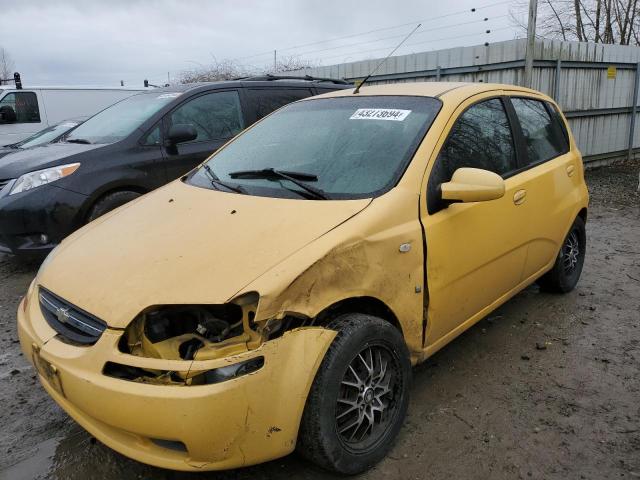 chevrolet aveo 2007 kl1td66637b792229