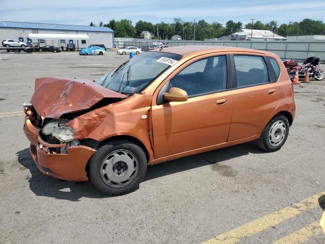 chevrolet aveo base 2007 kl1td66647b711156