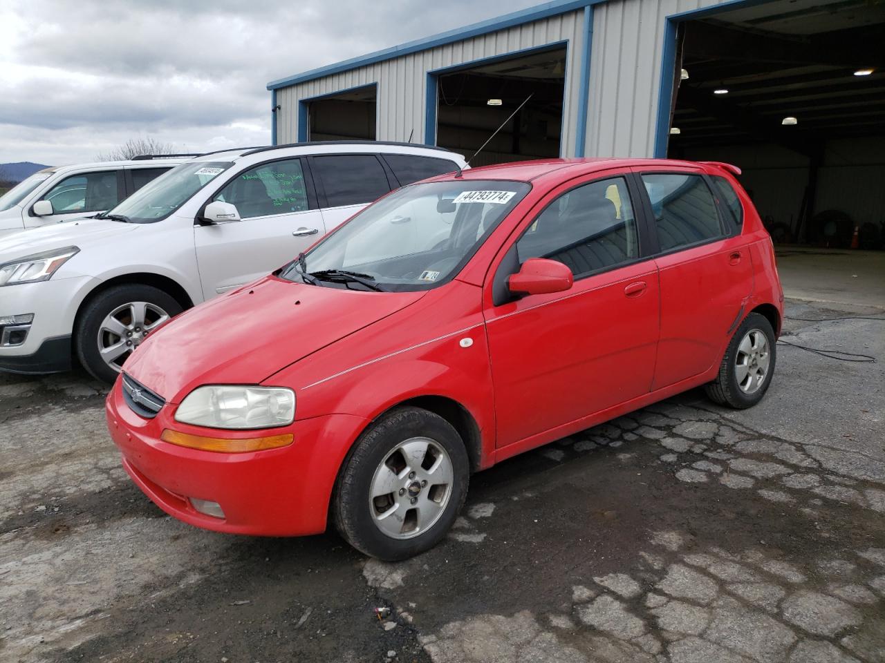 chevrolet aveo 2006 kl1td66656b618192