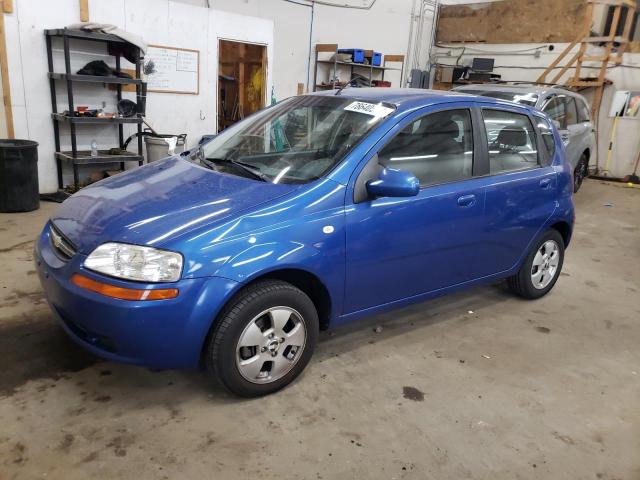 chevrolet aveo base 2006 kl1td66686b602648