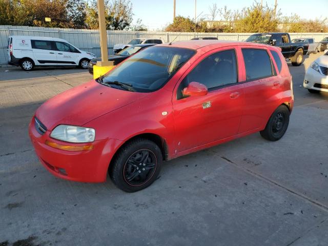 chevrolet aveo base 2006 kl1td66686b671596