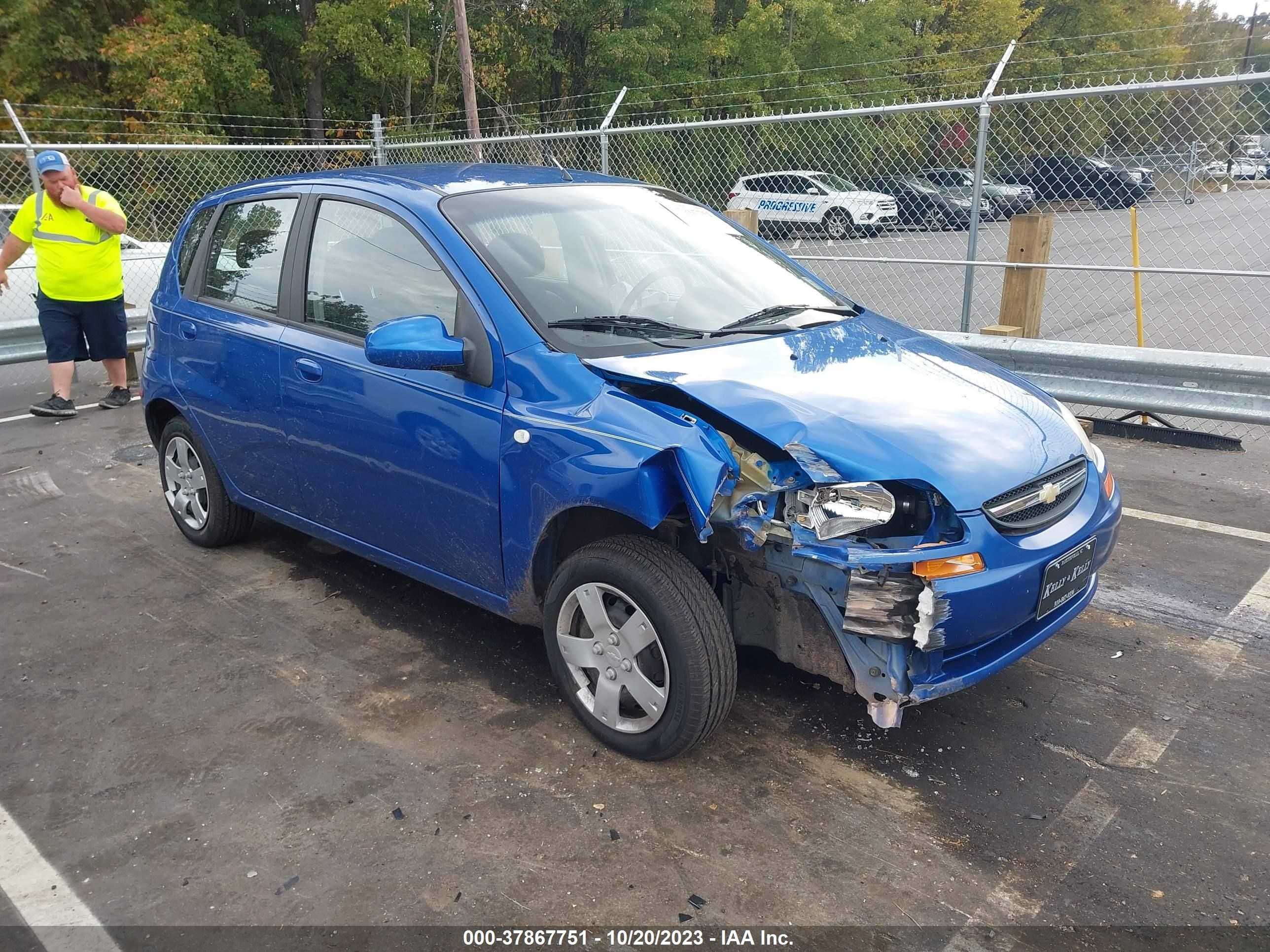 chevrolet aveo 2006 kl1td66696b540290