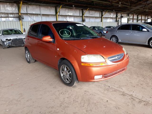 chevrolet aveo base 2007 kl1td66697b733718