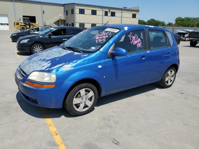 chevrolet aveo base 2007 kl1td66697b792607