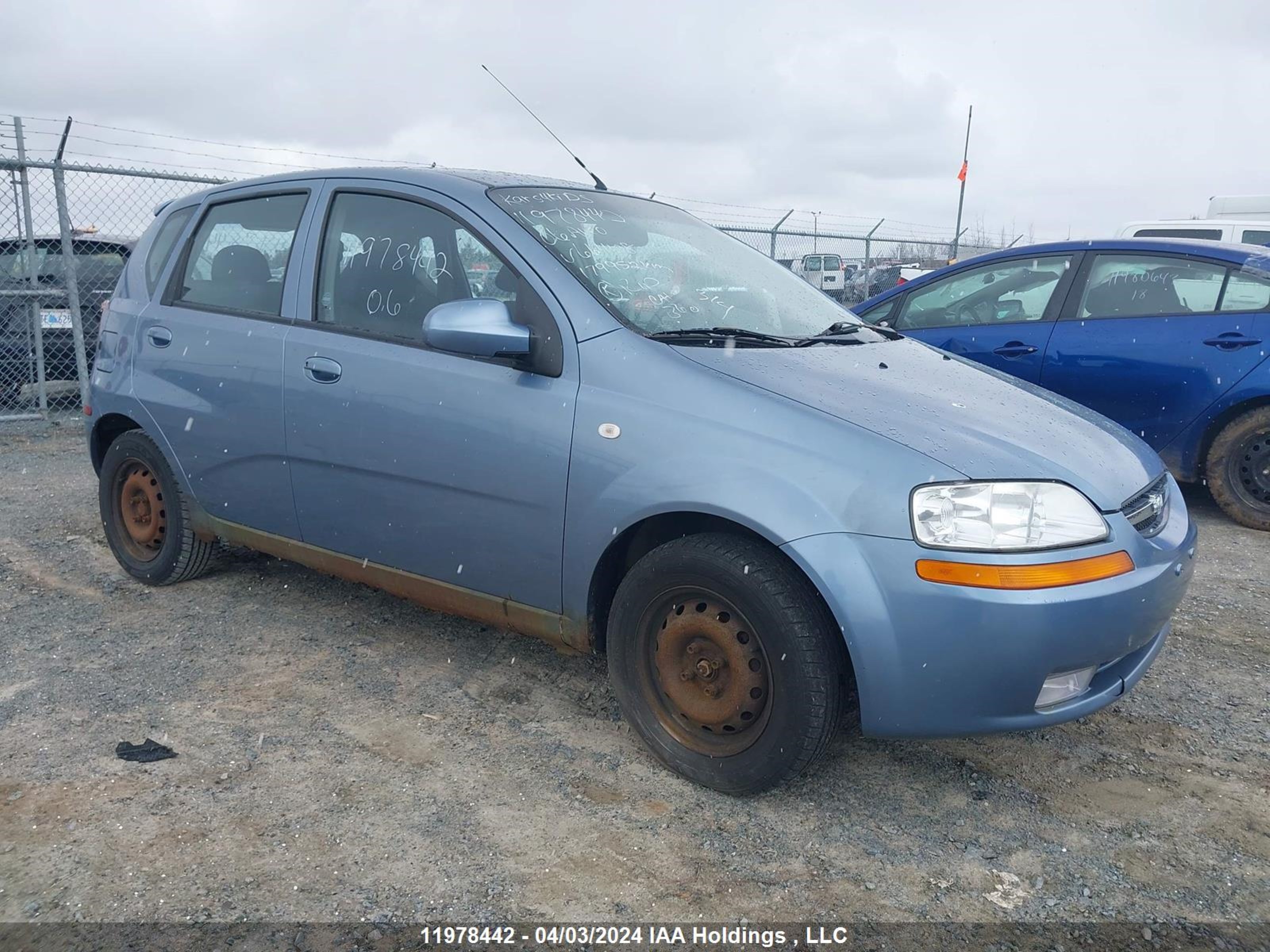 chevrolet aveo 2006 kl1td69616b664128